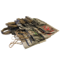 [19 x AVAILABLE] 50 Pack Upcycled Newspaper Gift Bags Handmade in Italy, Small 190x 160x 65mm