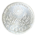 1972 German Federal Republic 10 Mark 62% silver