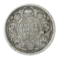 1913 India 1/4 Rupee