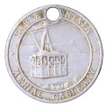 1929 South African Table Mountain Aerial Cableway Medallion, Aluminium