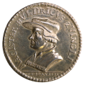 1719 German, Zurich, `200 years of Reformation in Zurich` Bust of Huldrich Zwingli to the left // Br