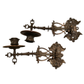 2 Really Detailed Vintage Candle Sconces