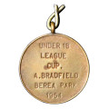 1954 Northern Transvaal Football Association under 18 League Cup: A Bradfield Berea Park Medallion