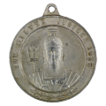 1935 King George V & Queen Mary 25 Years Reigned `Silver` Jubilee Medal, Aluminum metal