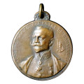 1914 Belgium, Adolphe Max, Mayor of Brussels medallion