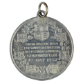 1937 Great Britain King Edward VIII Coronation / Shields of the Dominions, Aluminum Medallion