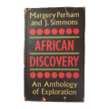 1957 African Discovery by Margery Perham and J. Simmons Hardcover w/Dustjacket