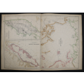 1859 North Cirumpolar Regions, Vancouver Island and Kamtschatka by Edward Weller