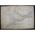 1859 Canada West And Part Of Canada East by J. W. Lowry