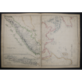 1859 Sumatra, Java and The Indian Ocean Map by Edward Welller