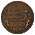 Un-issued (Blank) Industrial Exhibition Medal