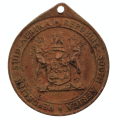 1961 Formation of the Republic of South Africa Medallion Bronze