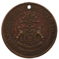1911 South Africa (Pretoria) Coronation of King George V and Queen Mary Bronze Medallion
