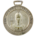1935 King George V & Queen Mary 25 Years Reigned `Silver` Jubilee Medal, Aluminum metal
