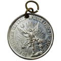 1910 Formation of the Union of South Africa: Port Elizabeth Pewter  Medallion