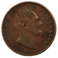 1834 Great Britain Half Penny, 538k Minted