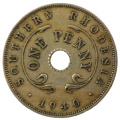 1940 Southern Rhodesia Penny