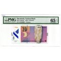 2018 Macedonia 10 Denari Polymer Graded 65 EPQ by PMG
