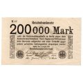 1923 German Berlin Reichsbanknote 200 000 Mark Pick#100