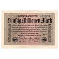1923 German Berlin Reichsbanknote 50 Million Mark Pick#109c