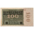 1923 German Berlin Reichsbanknote 100 Million Mark Pick#107a