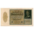1922 German Berlin Reichsbanknote 10 000 Mark Pick#72, Lower Serial # `005180`