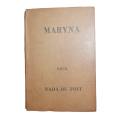 Maryna by Nada Du Toit Hardcover w/o Dustjacket