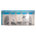 1961 Sea Breezes Magazines 10 Issue Set- January-June, August, October-December Softcover