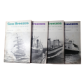 1971 Sea Breezes Magazines 8 Issue Set- February-September Softcover
