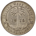 1916 British West Africa 2 Shillings