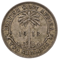 1913 British West Africa 2 Shillings