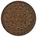 1887 Sarawak (British Malaysia) 1 Cent