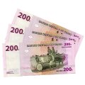 Lot of 3 x Consecutive 2007 Congo 200 Francs `NC4806546 to NC4806548` Pick#99a