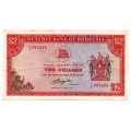 1976 Rhodesia $2 Pick#35a