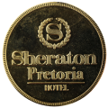 Sheraton Pretoria Hotel 10 Year anniversary medallion
