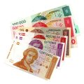 1991-93 Croatia note lot 1-1000 Dinars