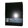300 Pocket- Book Type Slip-In Acid Free With Memo Writing Area Dark Green Photo Album