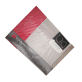 American Crafts Modern D-Ring Album 8` x 8` Red And White
