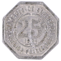 1921 Region of Provence-Alpes-Côte d`Azur (French notgeld) 25 Centimes