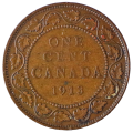 1913 Canada 1 Cent, KM#21