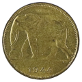 1944 Belgian Congo 1 Franc, KM#26