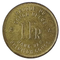 1944 Belgian Congo 1 Franc, KM#26
