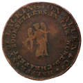 1795 United Kingdon Middlesex - Lackingtons 1/2 Penny Conder Token