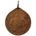 1935 South Africa Silver Jubilee of King George V and Queen Mary Bronze medallion