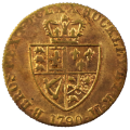 1788 United Kingdom, Spade Guinea Gaming Token - George III - Bancroft Bros.  William Charles Bagnal