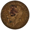 1920 Great Britain Half Penny KM#809