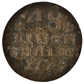 1774-A Kingdom of Prussia (German States) 148 Thaler KM#327