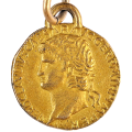 Caesar-themed Pendant/key ring (Halfcrown Size)