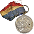 1947 South Africa Royal Visit of George VI and Queen Elizabeth Aluminium Medallion, Laidlaw#0066