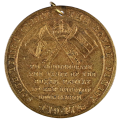 1947 South Africa Greets the Royal Family Brass Medallion Laidlaw#0117
